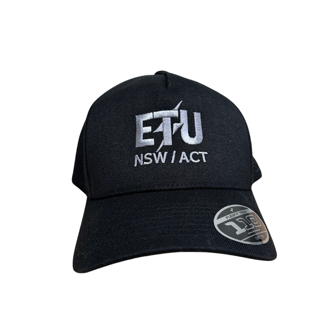 ETU Black Flex Fit Cap