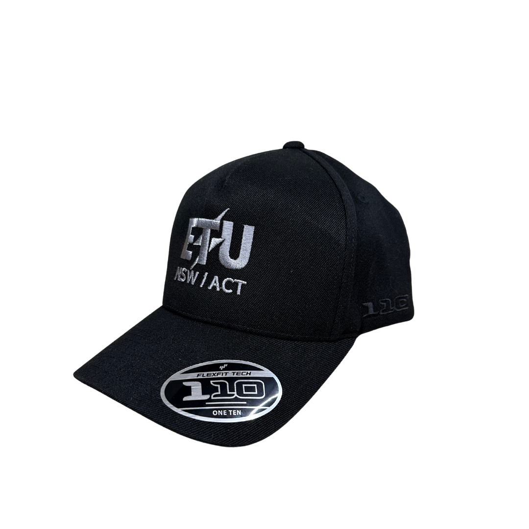 ETU Black Flex Fit Cap