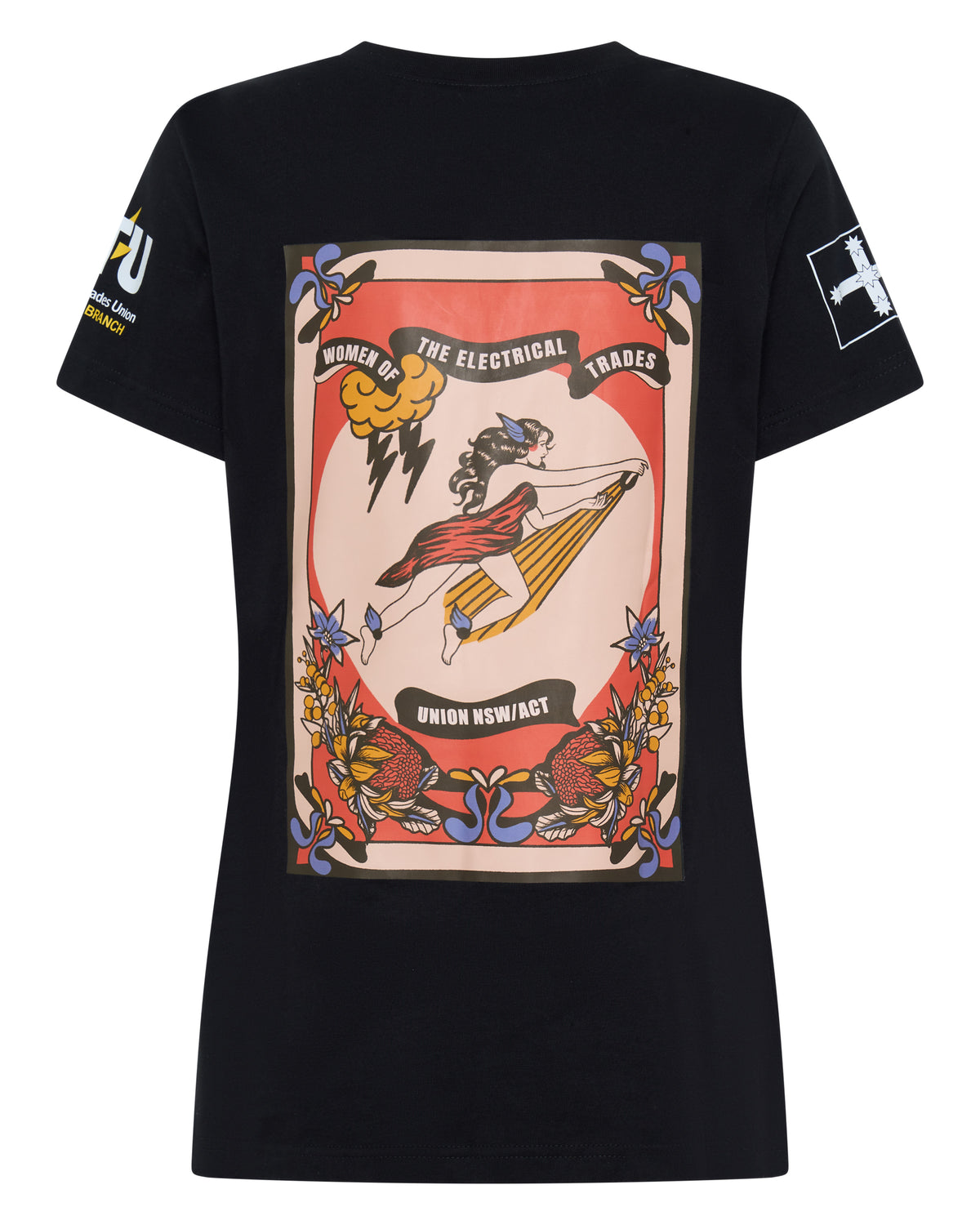 Ladies Women of ETU Black T-Shirt