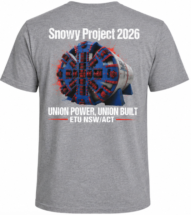 PRE-ORDER Snowy Project 2026 T-Shirt Grey