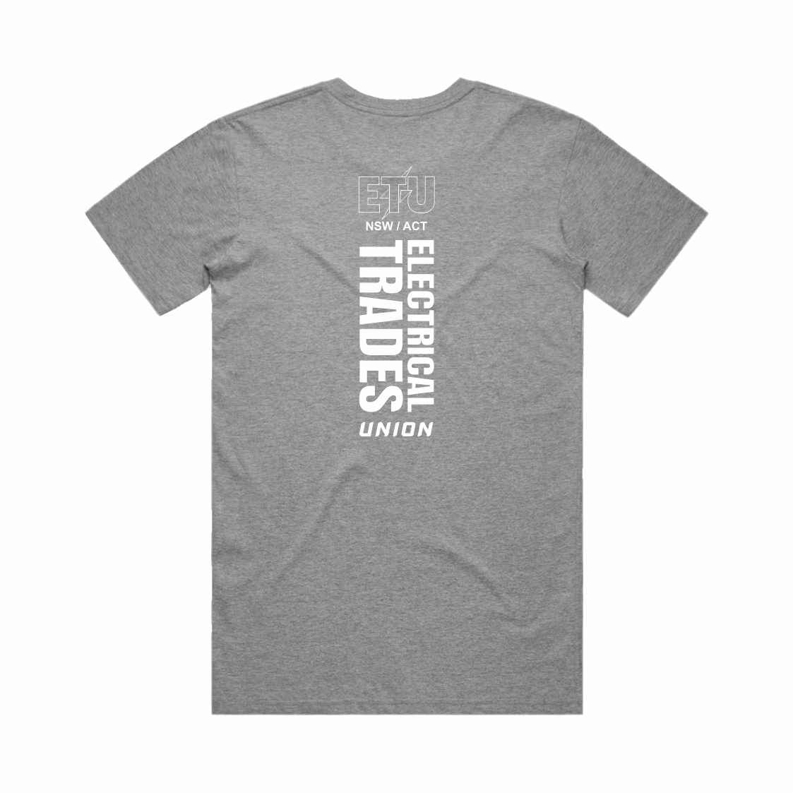 ETU NSW/ACT Grey Marble T-Shirt