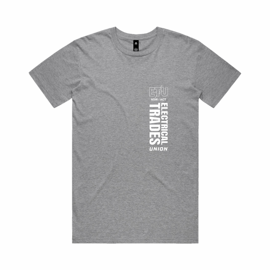 ETU NSW/ACT Grey Marble T-Shirt