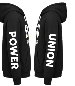 ETU Union Power Hoodie Black