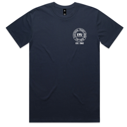 ETU NSW/ACT Midnight Blue T-Shirt AS Colour
